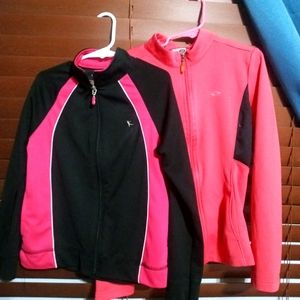 Lot of 2 Jackets Girls size Medium